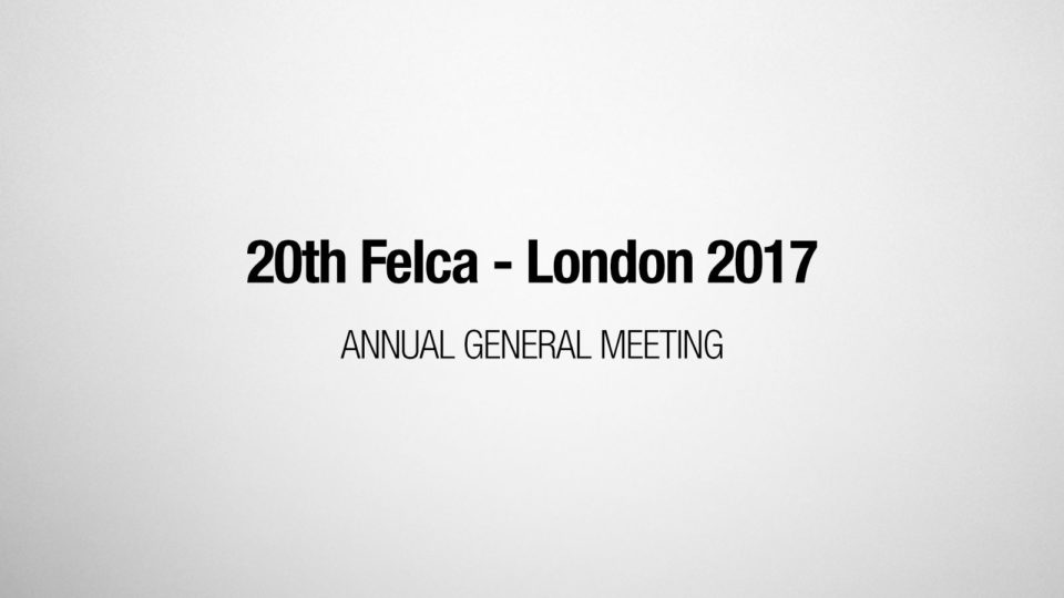 20th FELCA AGM - London 2017